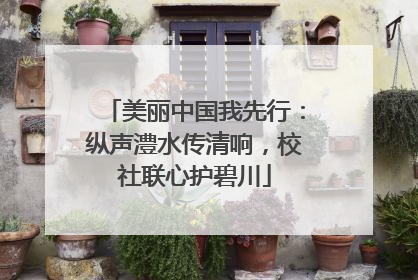 美丽中国我先行：纵声澧水传清响，校社联心护碧川