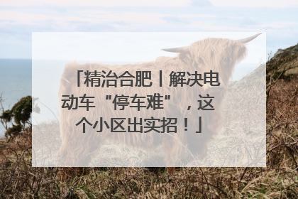 精治合肥丨解决电动车“停车难”，这个小区出实招！