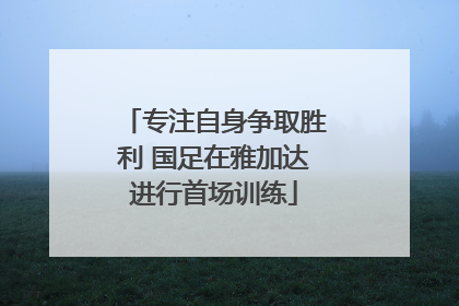 专注自身争取胜利 国足在雅加达进行首场训练