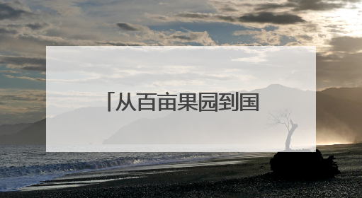 从百亩果园到国家高新技术企业