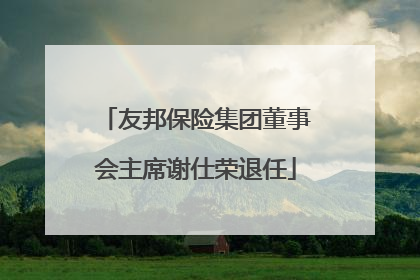 友邦保险集团董事会主席谢仕荣退任