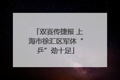 双赛传捷报 上海市徐汇区军休“乒”劲十足