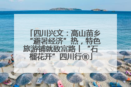 四川兴文：高山苗乡“避暑经济”热，特色旅游铺就致富路丨“石榴花开”四川行⑧