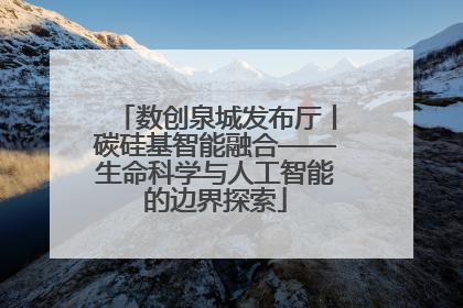 数创泉城发布厅丨碳硅基智能融合——生命科学与人工智能的边界探索