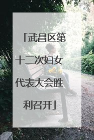 武昌区第十二次妇女代表大会胜利召开