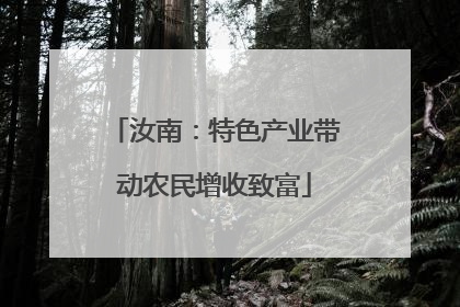 汝南：特色产业带动农民增收致富