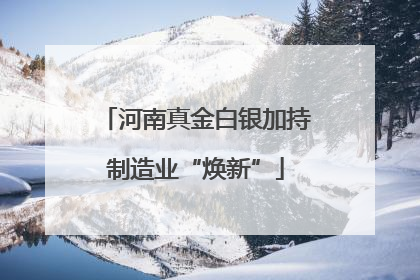 河南真金白银加持制造业“焕新”