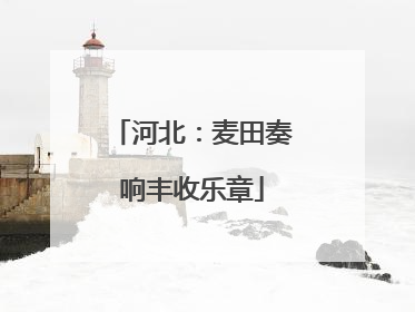 河北：麦田奏响丰收乐章