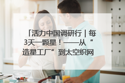 活力中国调研行｜每3天一颗星！——从“造星工厂”到太空织网的“银河速度”