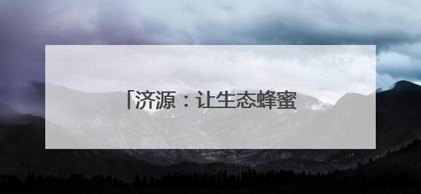济源：让生态蜂蜜插上“数字翅膀”