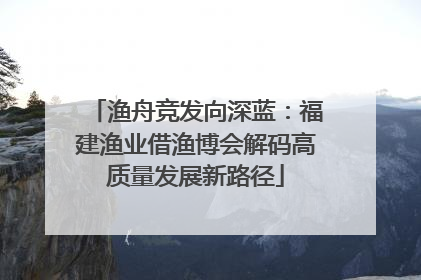 渔舟竞发向深蓝：福建渔业借渔博会解码高质量发展新路径
