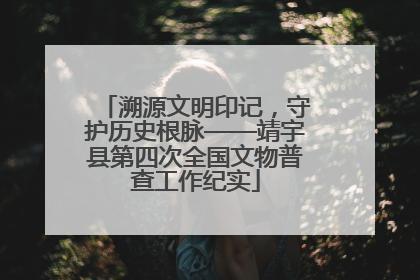 溯源文明印记，守护历史根脉——靖宇县第四次全国文物普查工作纪实