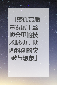 聚焦高质量发展丨丝博会里的技术脉动：陕西科创的突破与想象