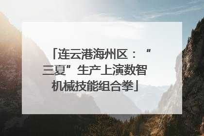 连云港海州区：“三夏”生产上演数智机械技能组合拳