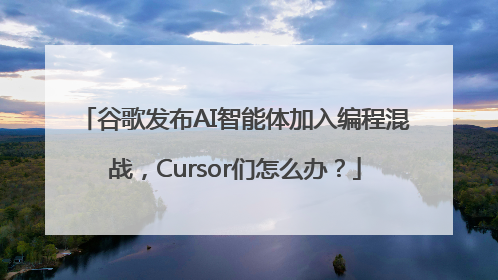 谷歌发布AI智能体加入编程混战，Cursor们怎么办？