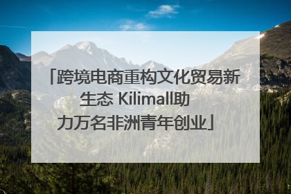 跨境电商重构文化贸易新生态 Kilimall助力万名非洲青年创业