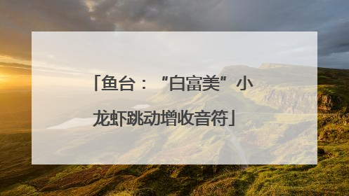 鱼台：“白富美”小龙虾跳动增收音符