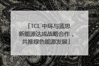TCL 中环与蓝思新能源达成战略合作,共推绿色能源发展