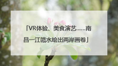 VR体验、美食演艺……南昌一江赣水绘出两岸画卷